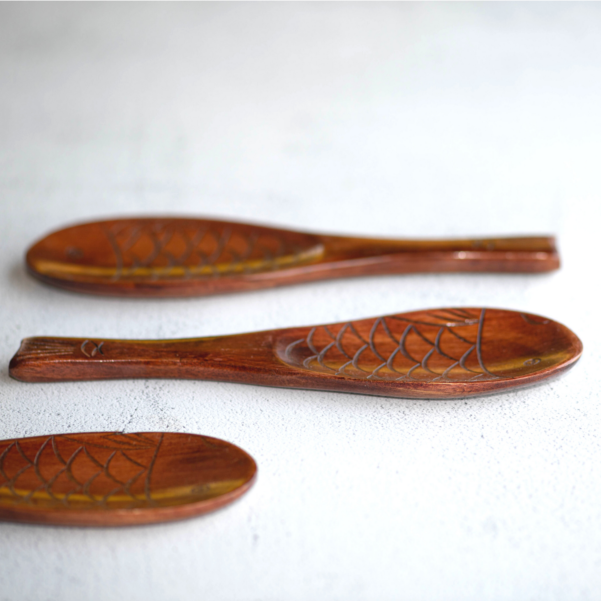 Wooden Rice Spoon- Fish Shaped Rice Paddle