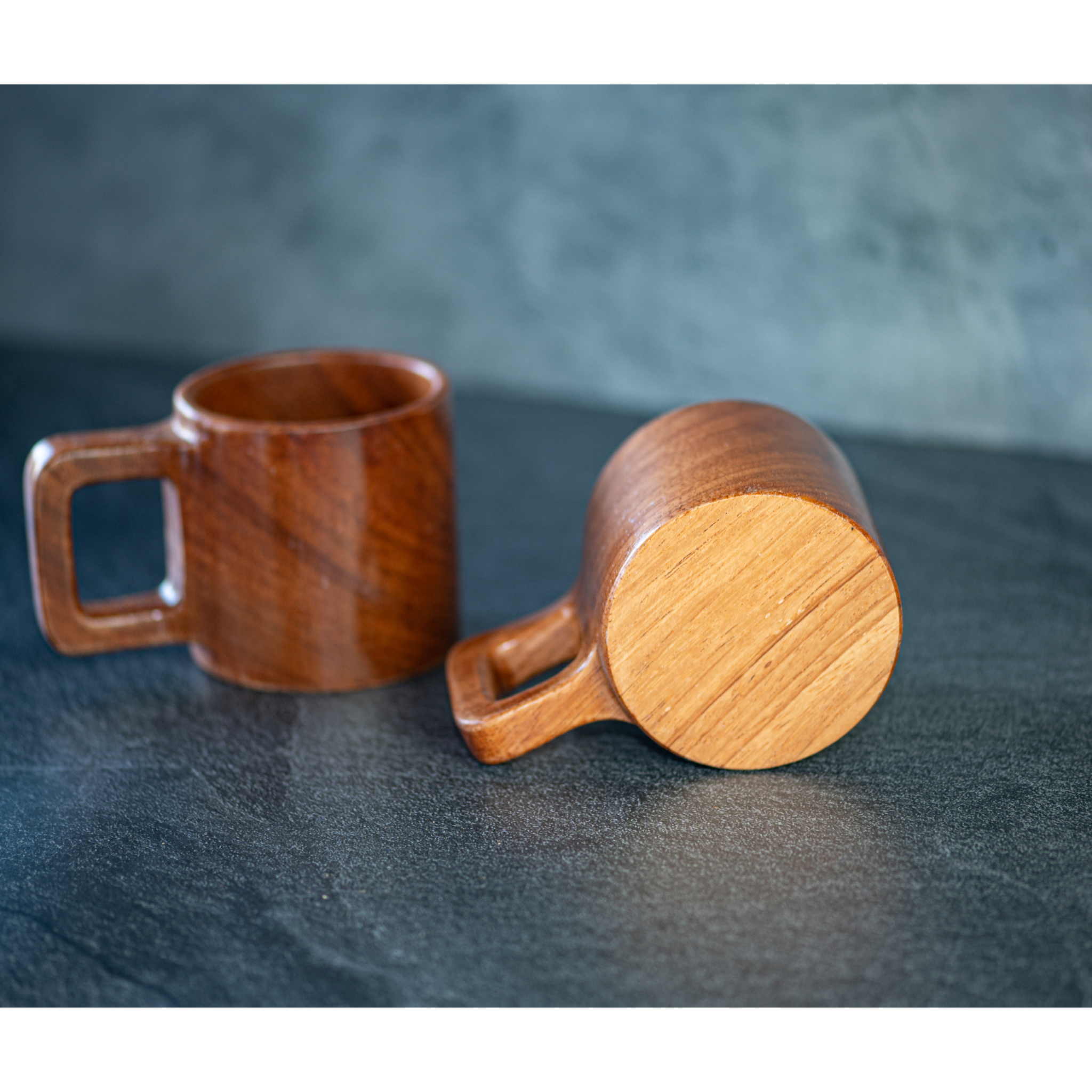 Wood Mug-Hinoki Japanese style- Red wood