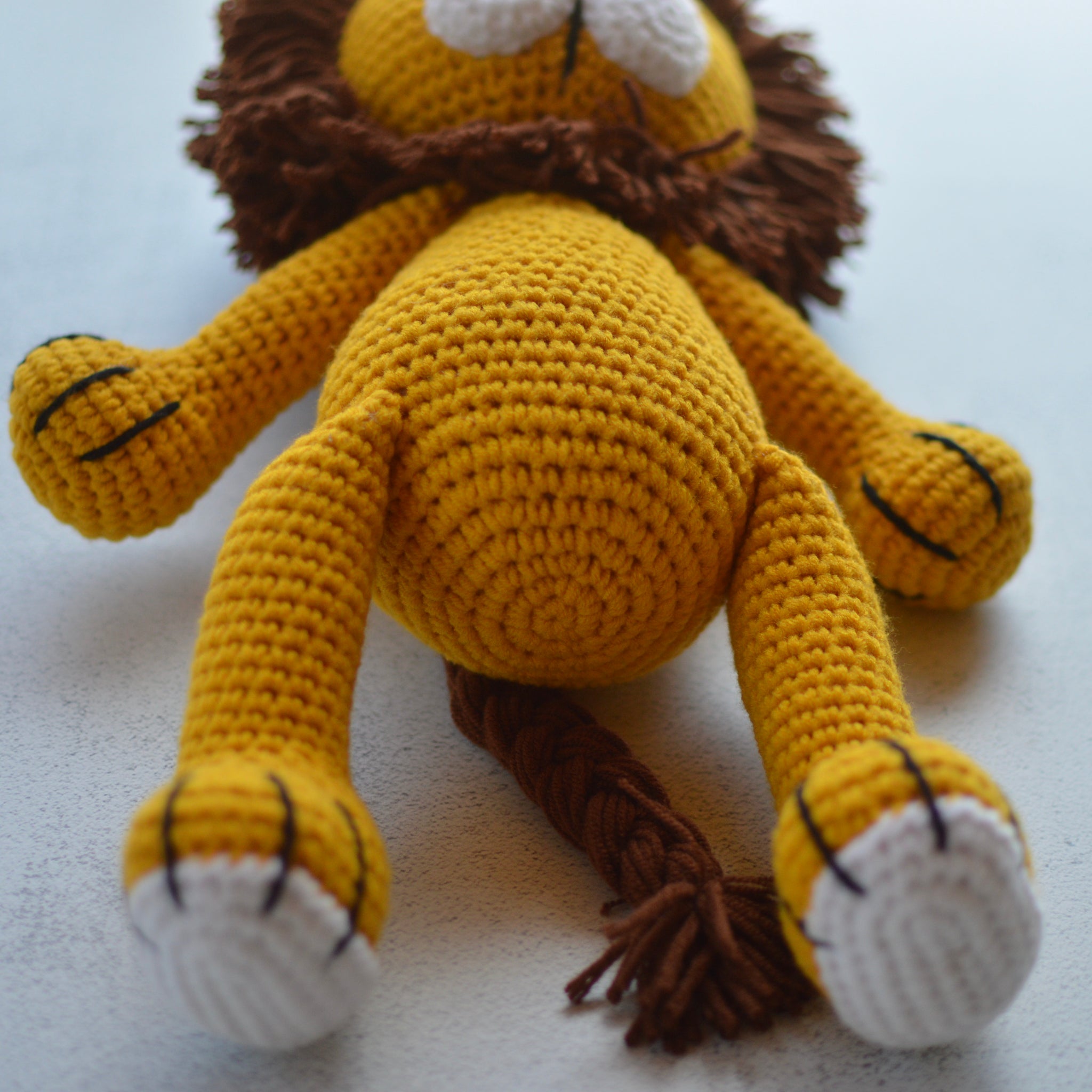 Hand made Crochet Doll-Lion