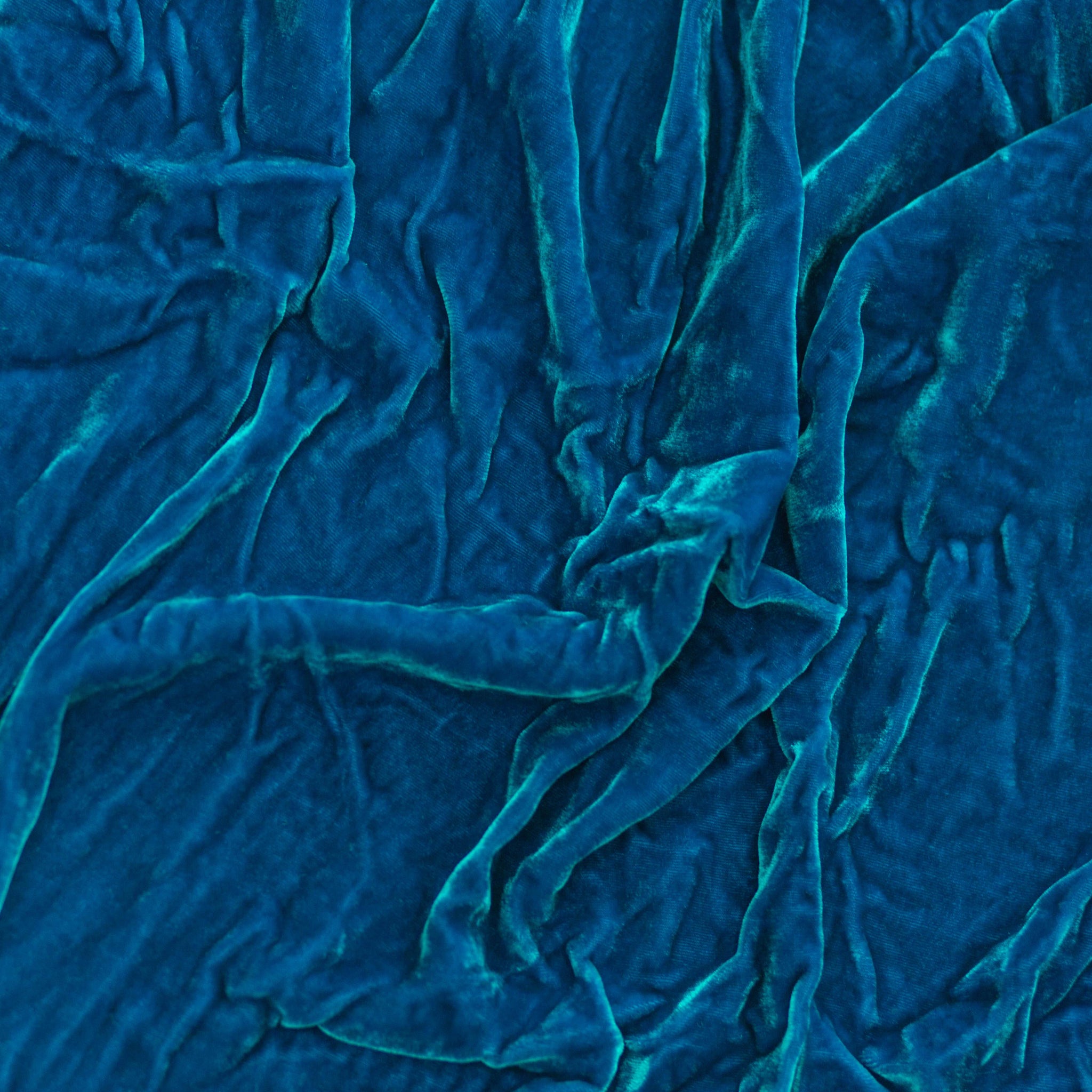 Egyptian Blue Silk Velvet – Luala Silk