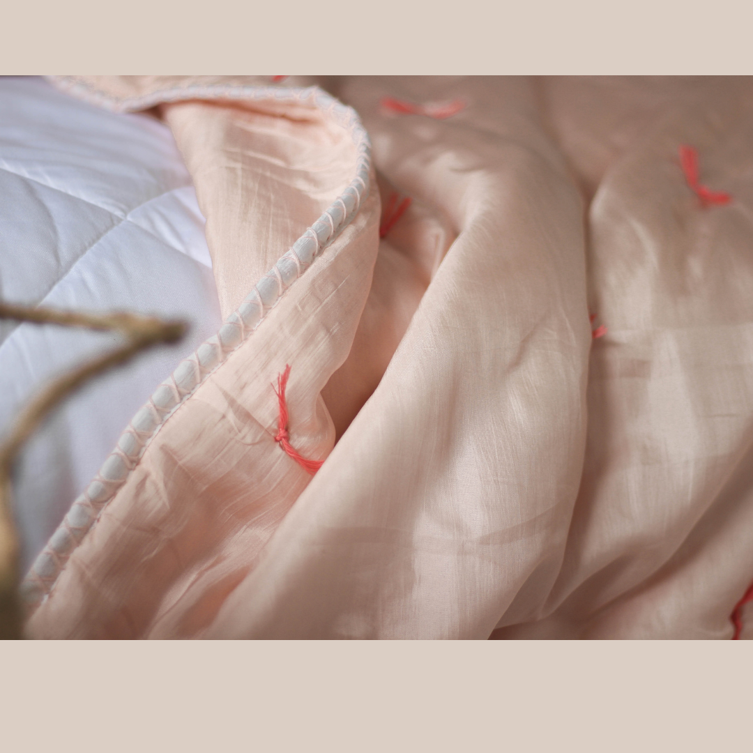 Silk Blanket and Silk Bedding Set for Kids Toddler