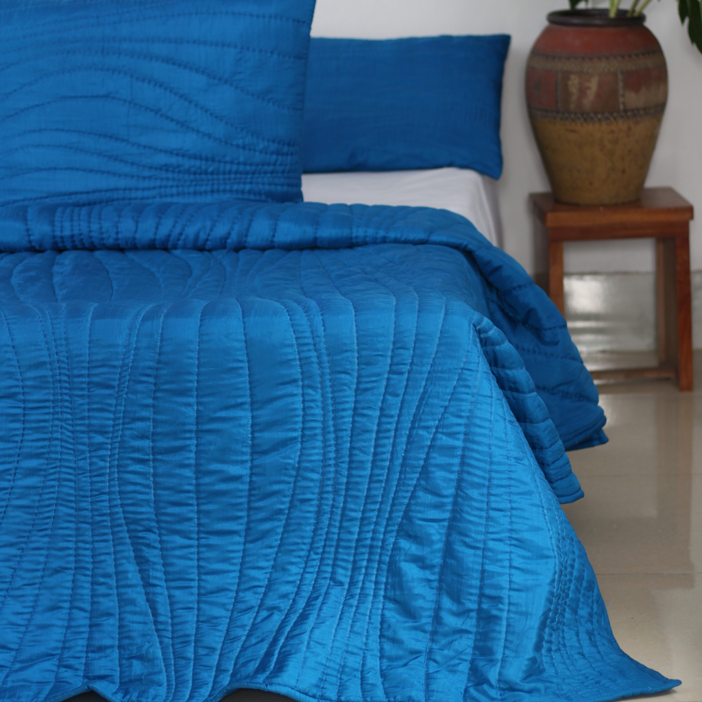 Luala Silk Bedding Set 100% finest silk hand quilted