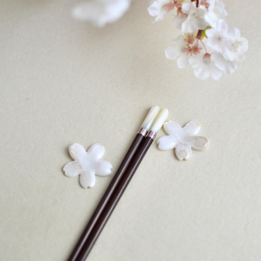 Chopstick Rest-Pearl Flower - Luala Silk