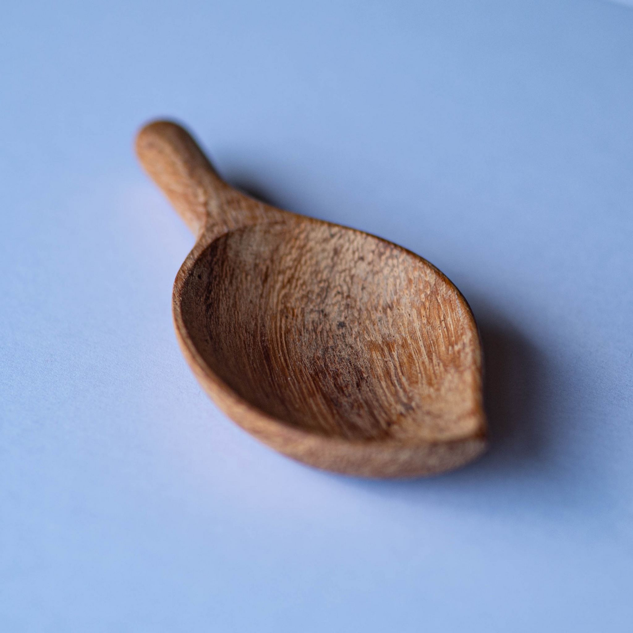 Handicraft Wooden Spoon- Redwood- Rain Drop