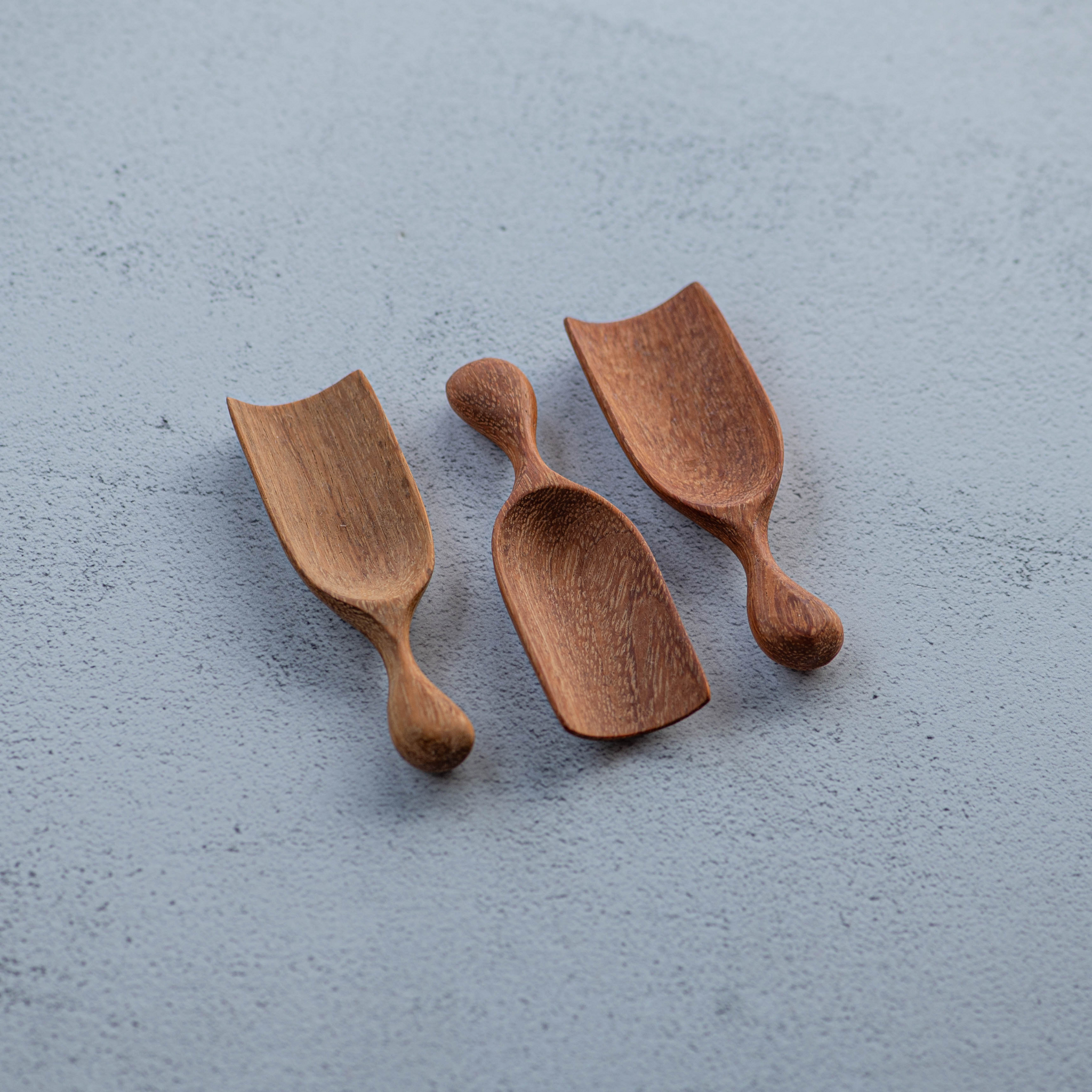 Wooden spoon - Tea caddy spoon