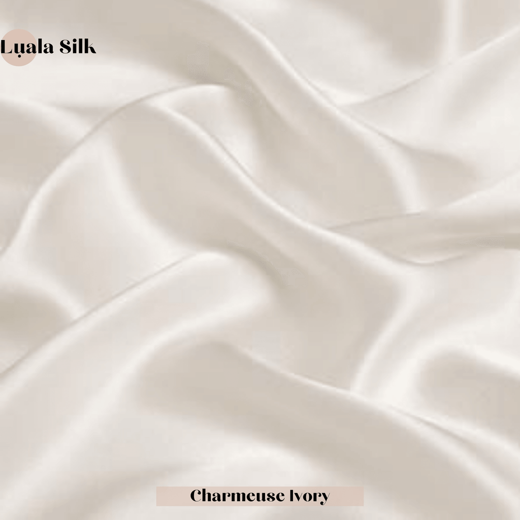 Charmeuse Silk Mulberry Silk 22 momme|Fabric for Sale|Satin Silk - Luala Silk