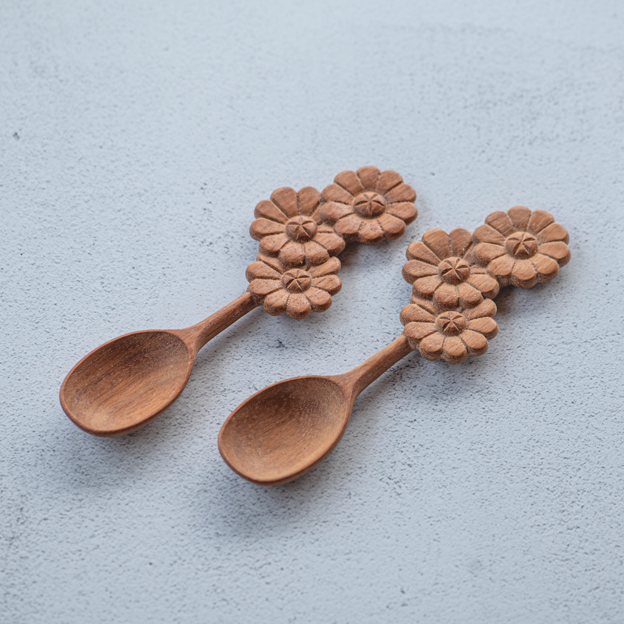 Handicraft Wooden Spoon-Flower