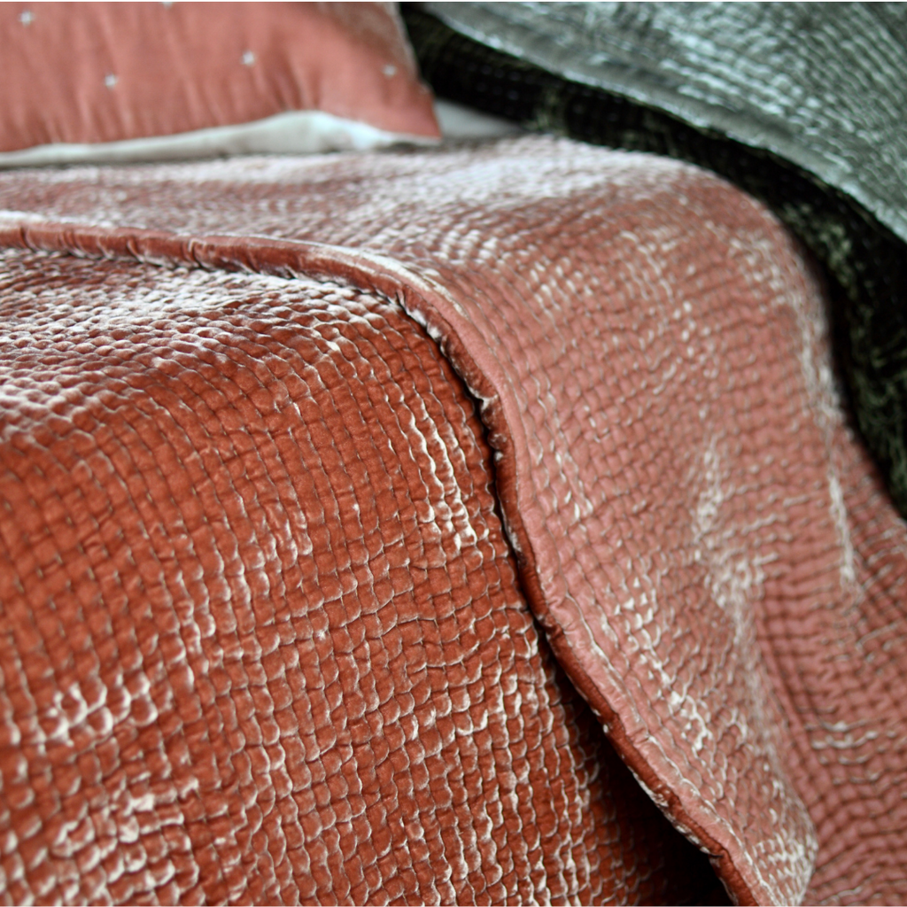 Silk Velvet Bedspread