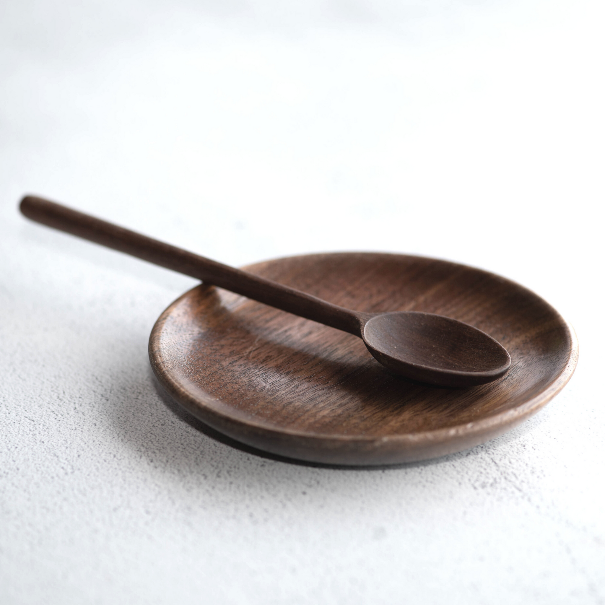 Wooden Round Cup- Japanese style- Walnut wood