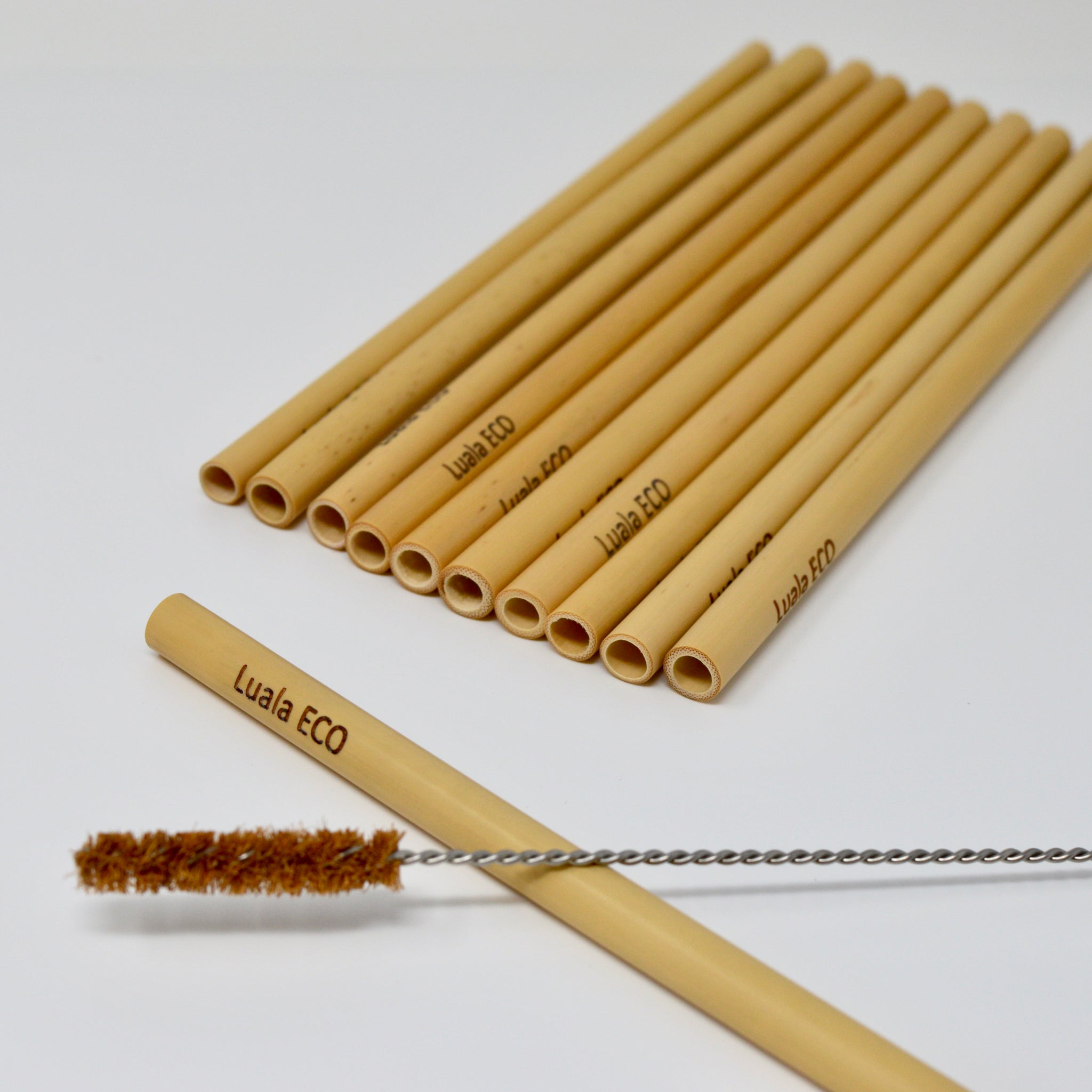 Reusable Bamboo Straws- Family Pack