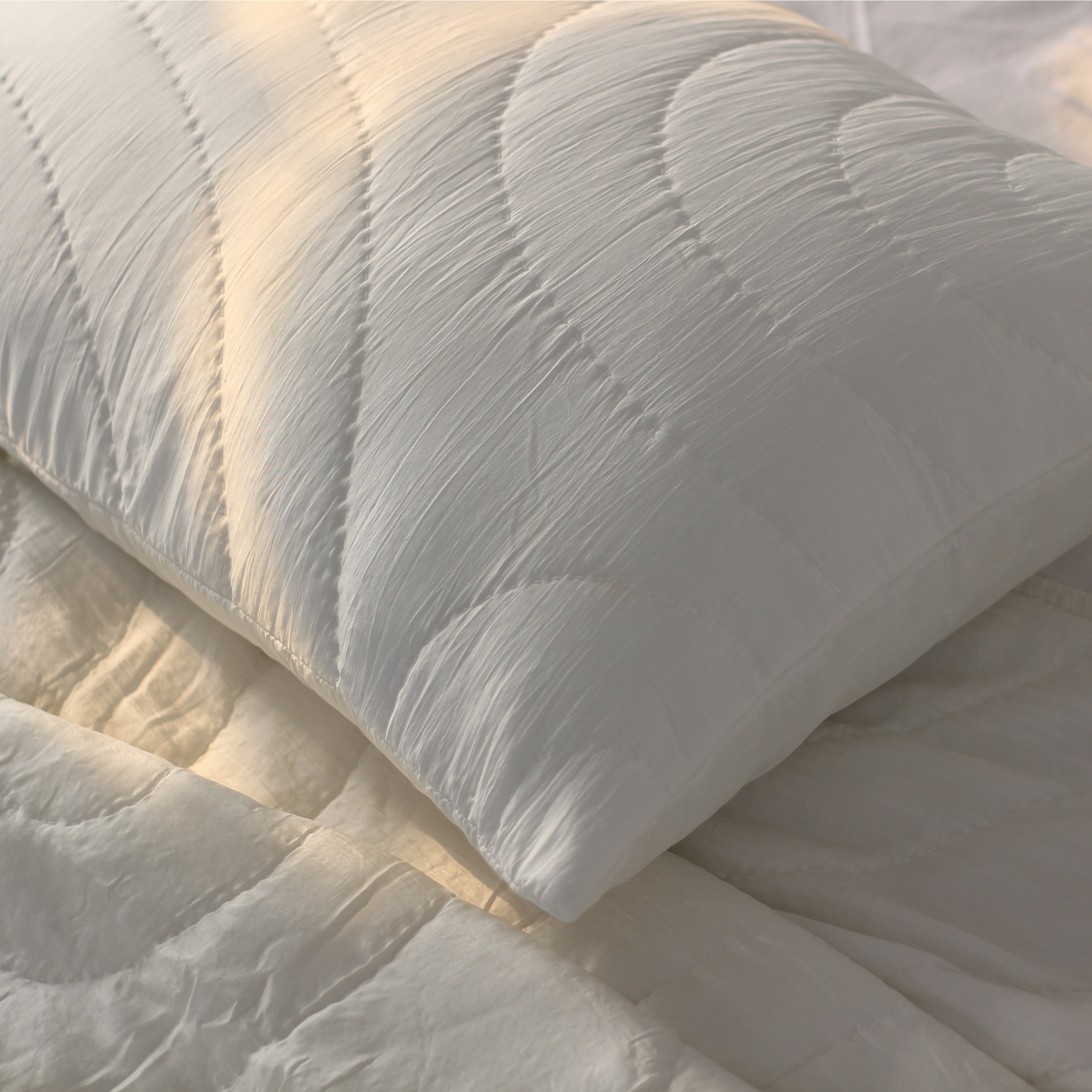 Mulberry Silk Hand Quilted Comforter Set-Circle