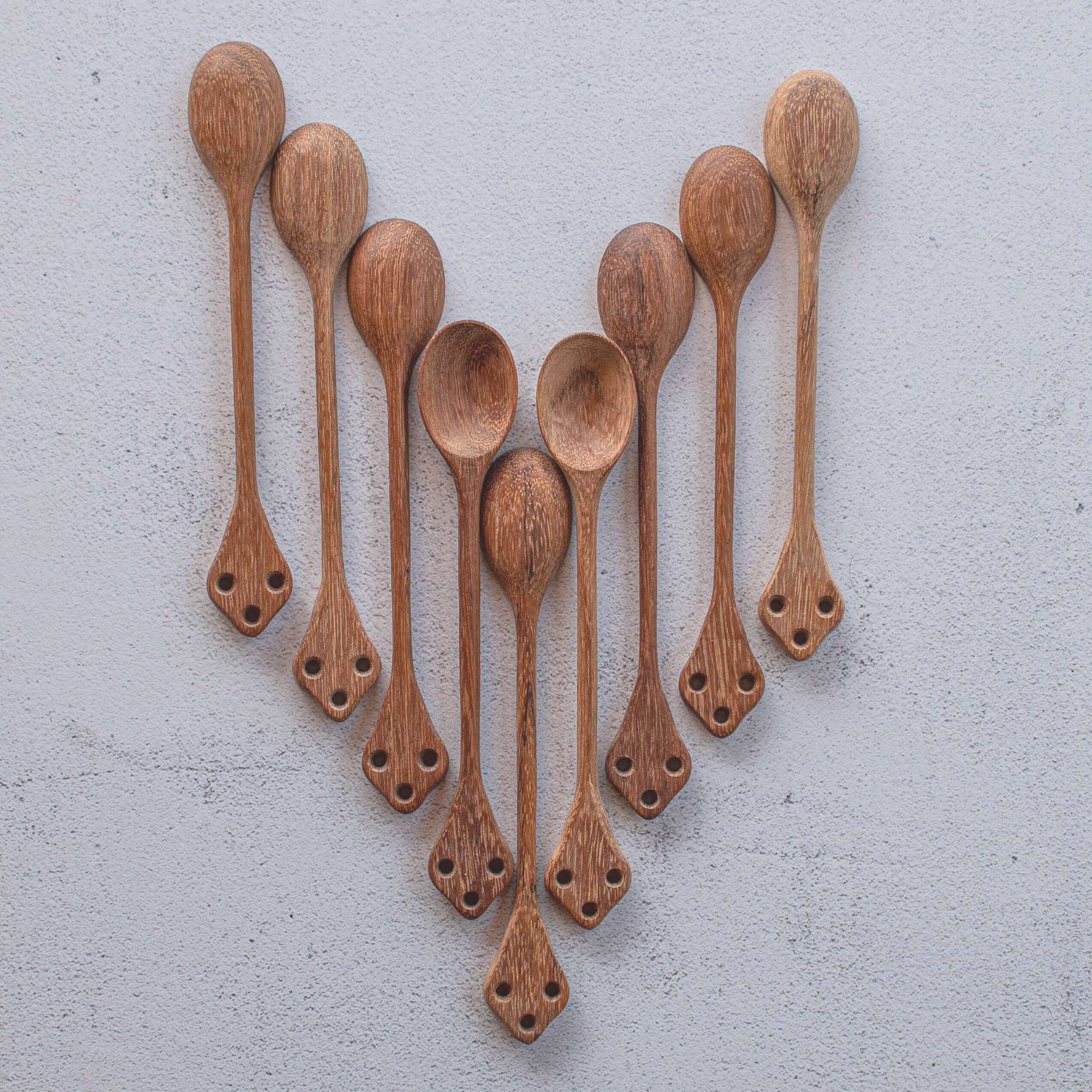 Handicraft Wooden Spoon- Redwood- Ace