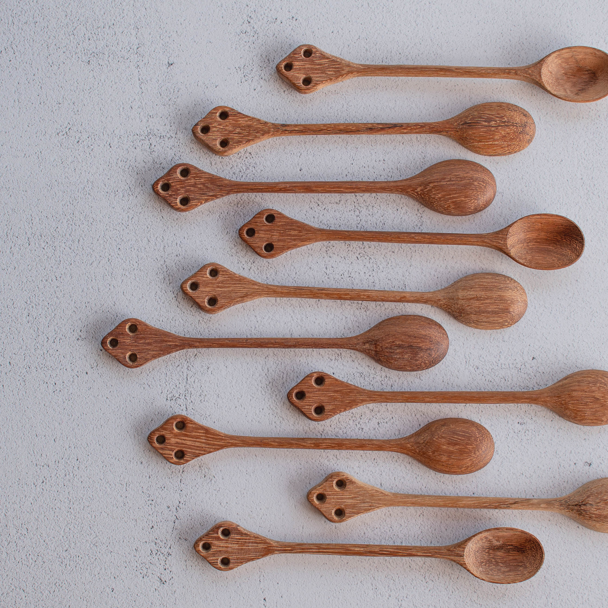 Handicraft Wooden Spoon- Redwood- Ace