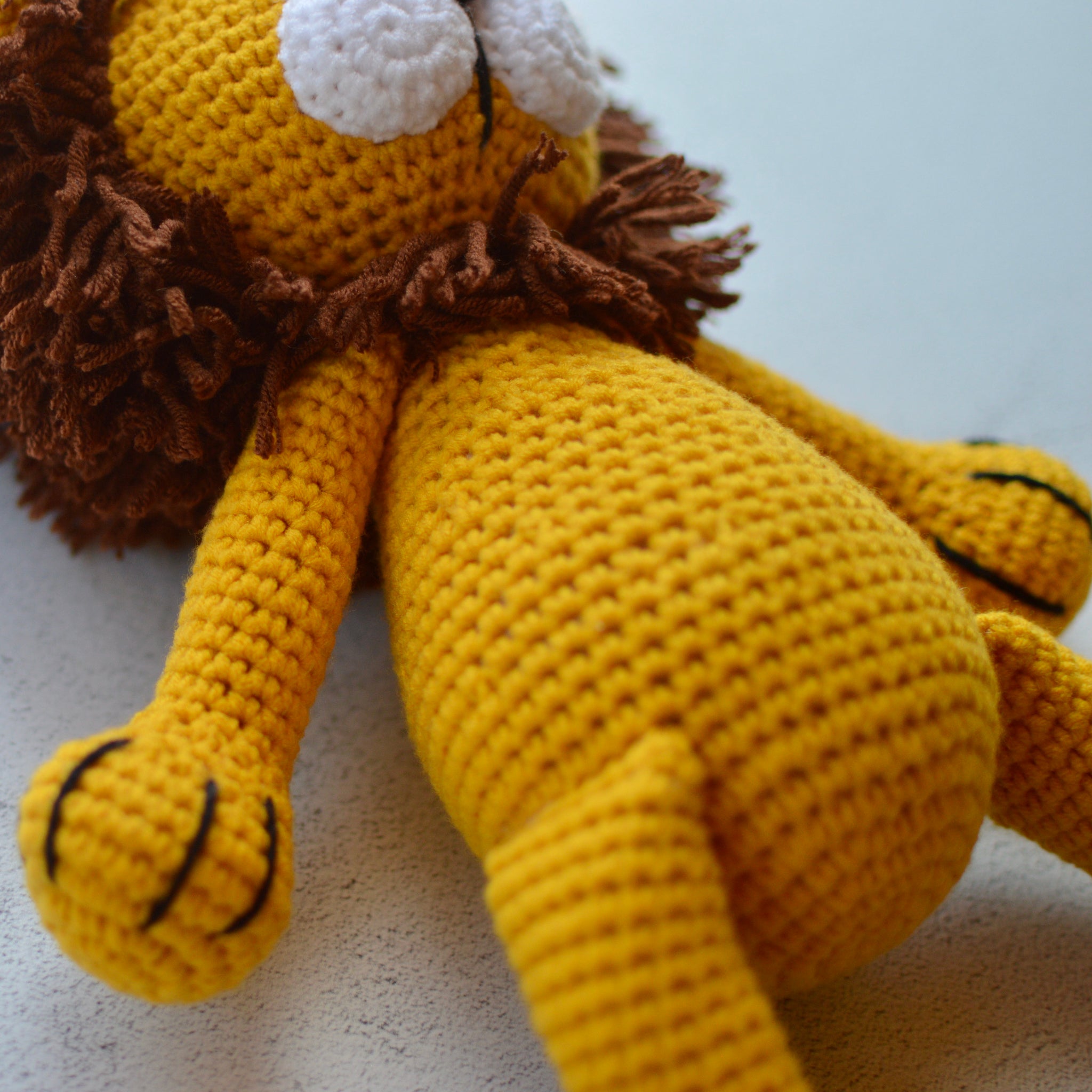 Hand made Crochet Doll-Lion