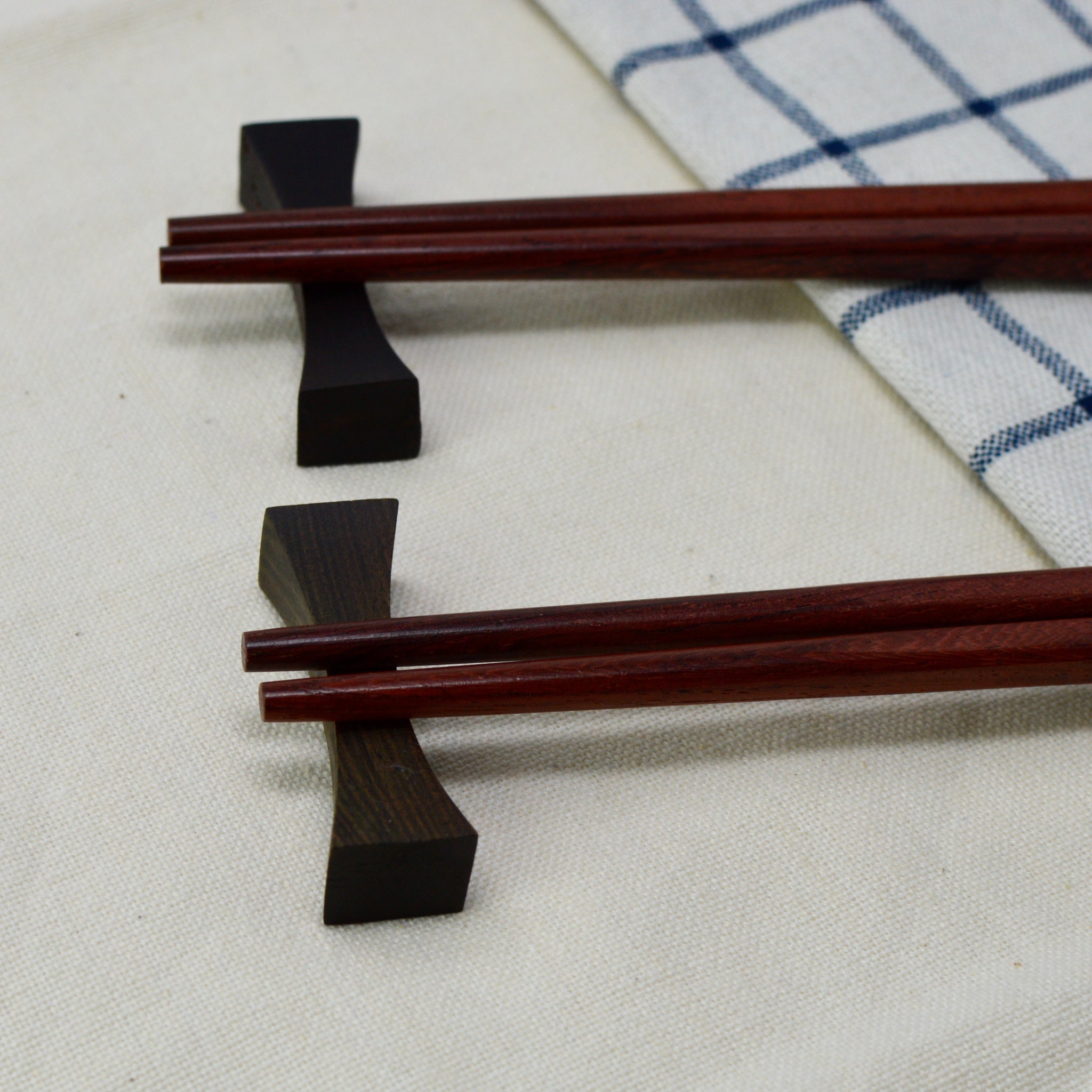 Wooden Chopstick Rest-Bow