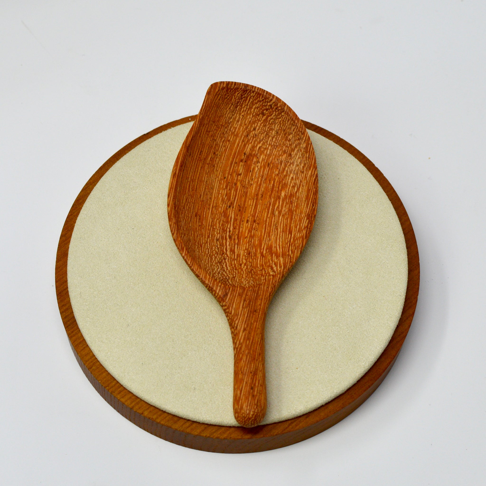 Handicraft Wooden Spoon- Redwood- Rain Drop