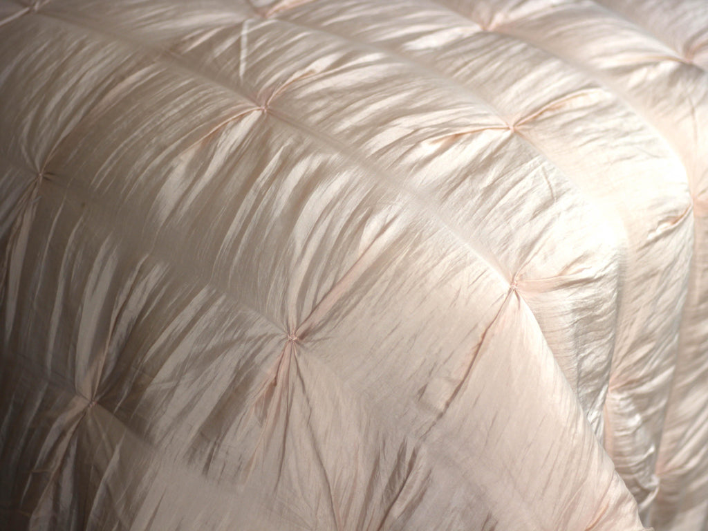 Asanoha Mulberry Silk Quilted Bedding Set - Luala Silk