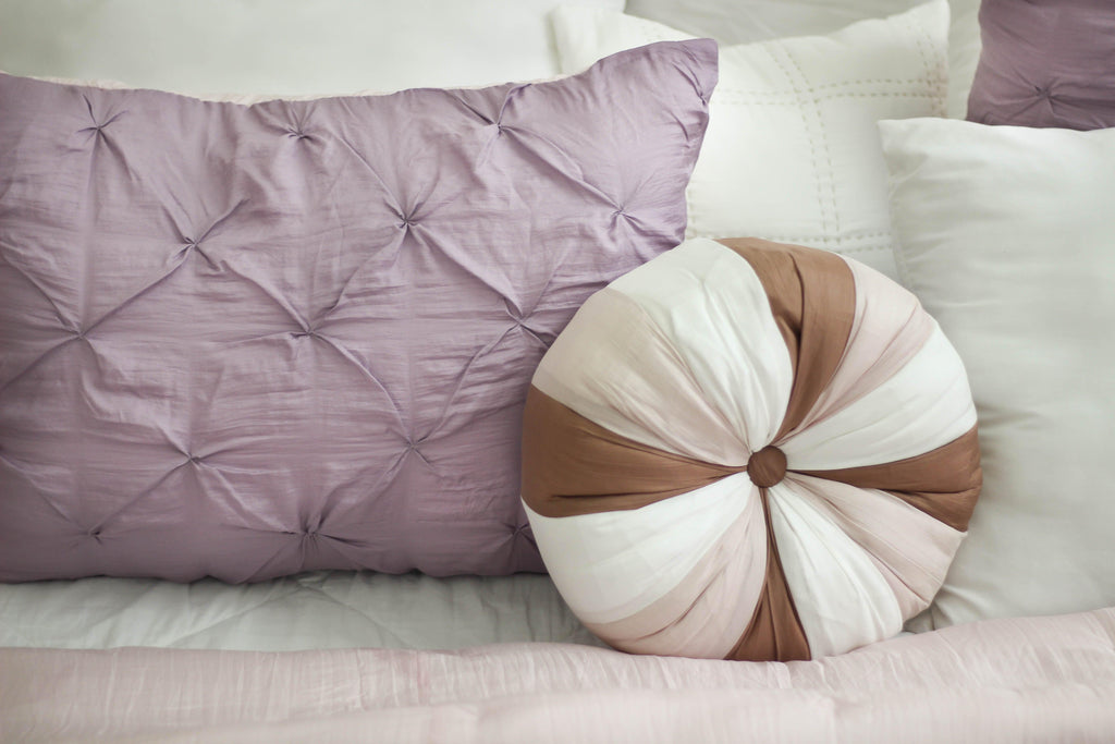 Silk Pillowcases purple lilac luala silk hand made