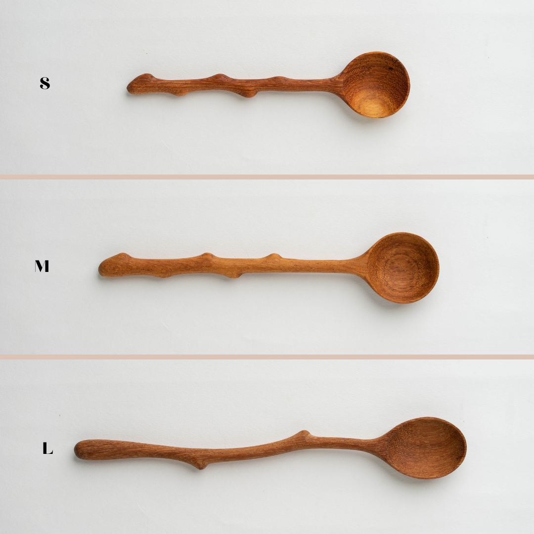 Handicraft Wooden Spoon- Redwood-Branch