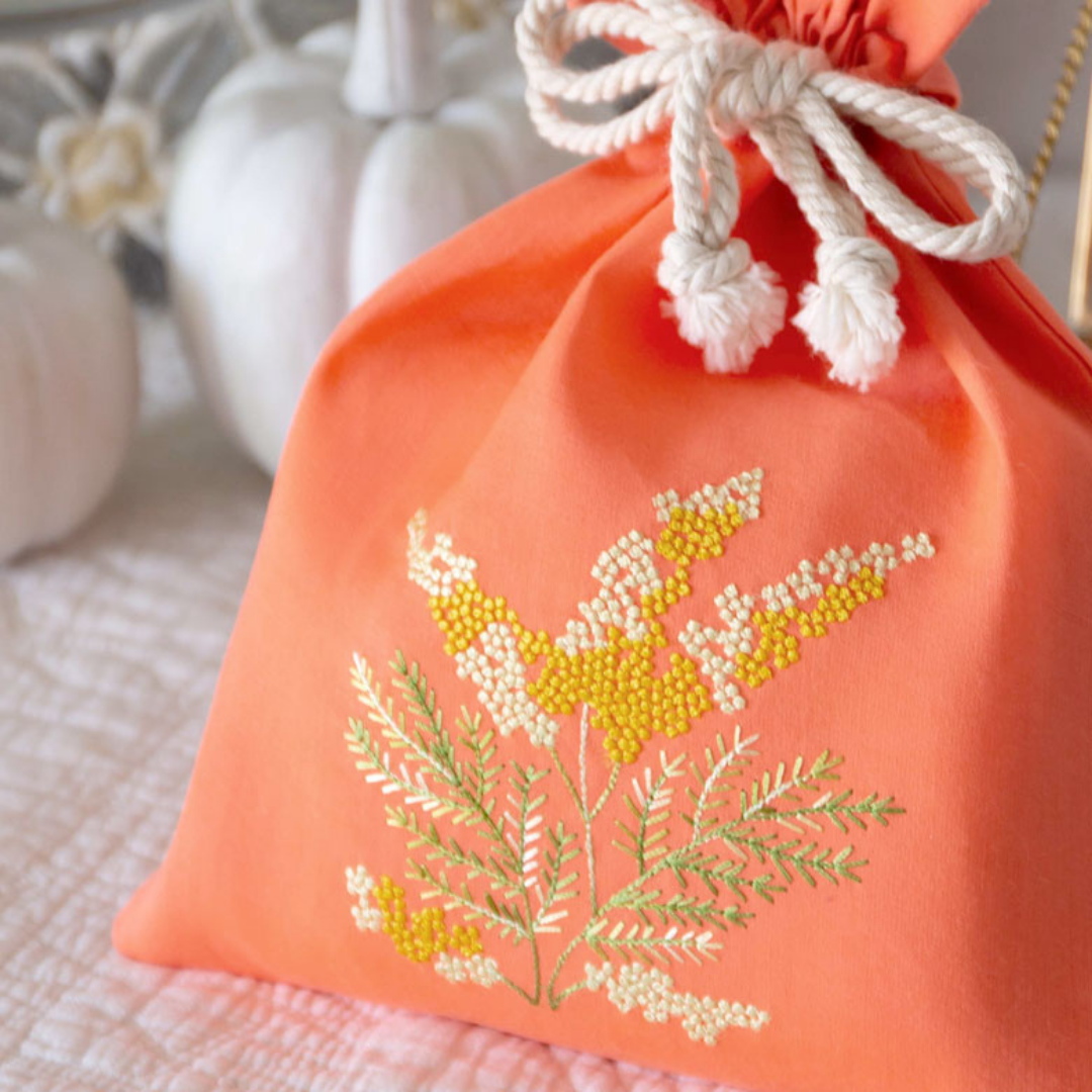 Small Sachet Bags-Hand Embroidery