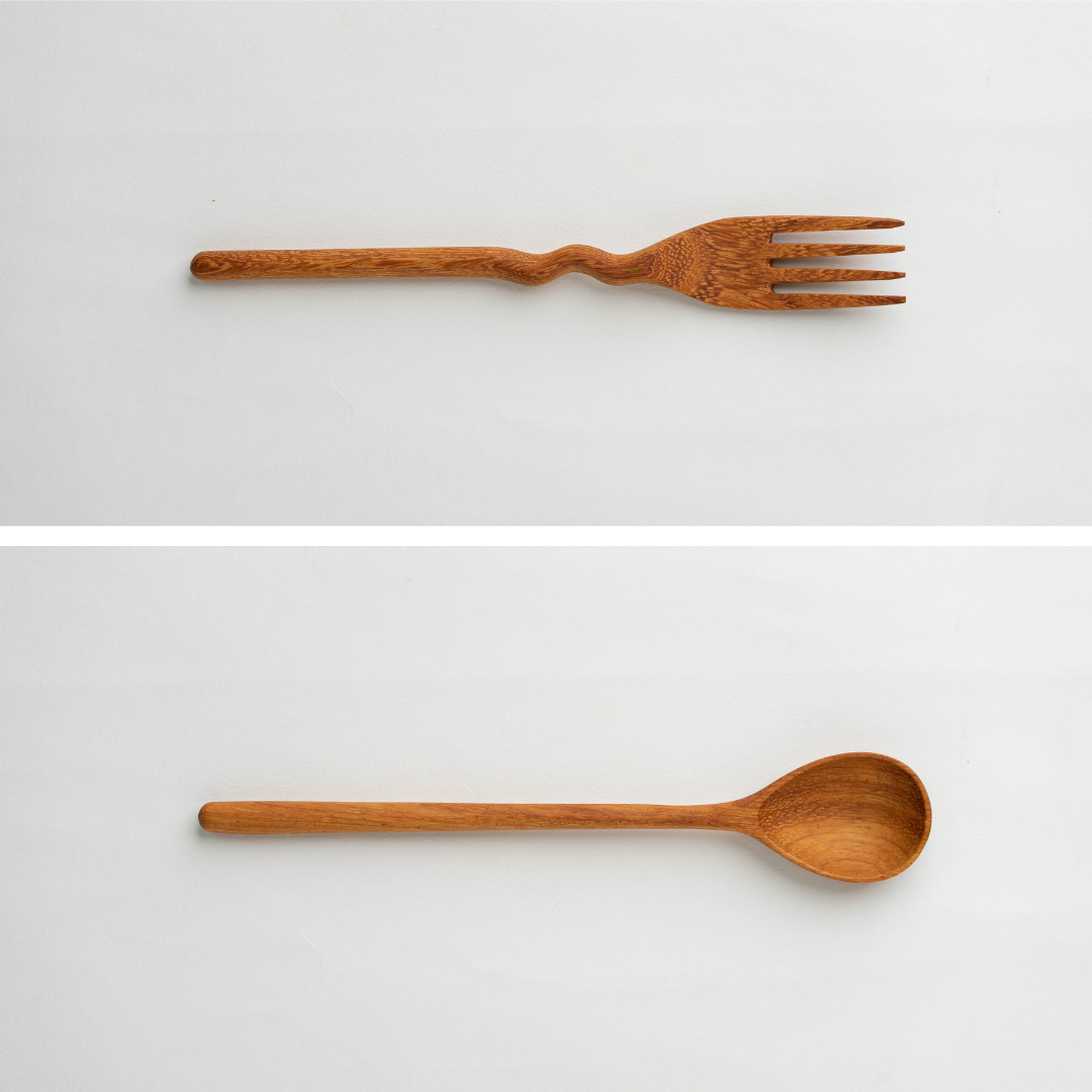 Handicraft Wooden Spoon and Fork