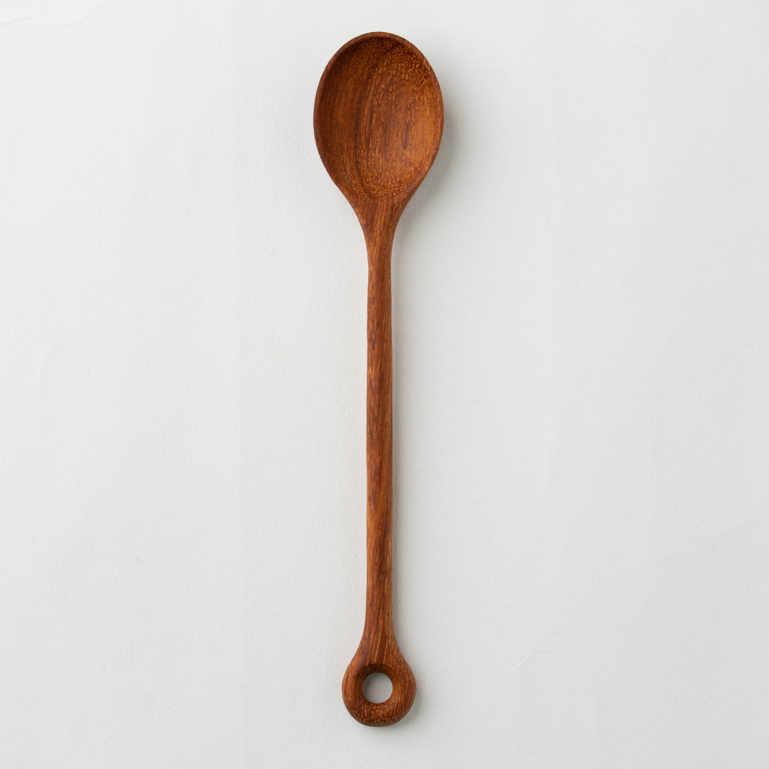 Handicraft Wooden Spoon- Redwood-Dot