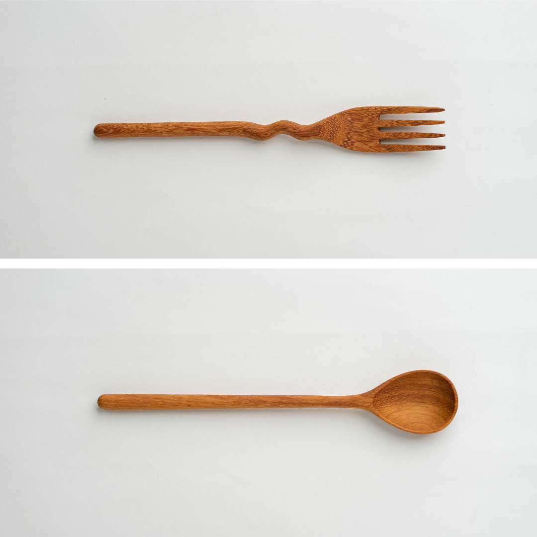 Handicraft Wooden Spoon and Fork